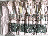 Knit bag detail