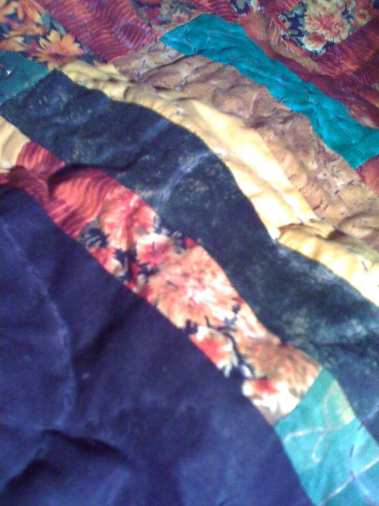 detial of quilt